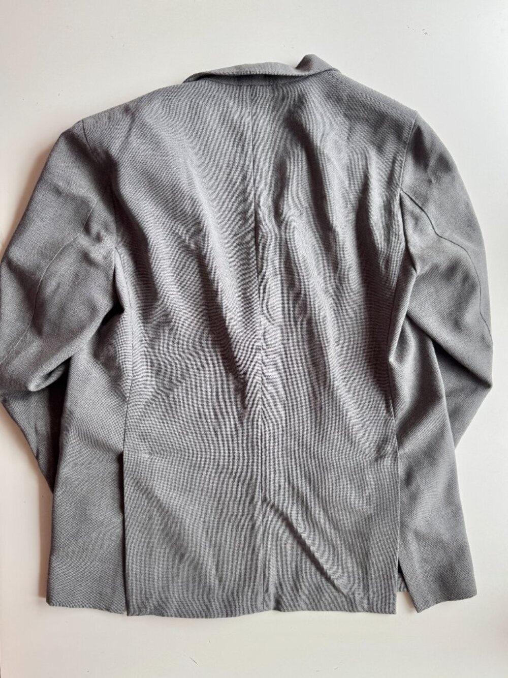 TODD SNYDER Charcoal Grey Italian Wool Hopsack Peak Lapel Sport Coat, Size 44R - Picture 9 of 15